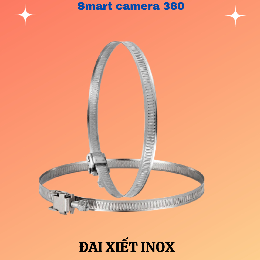 Đai xiết Inox đường kính 30 cm, đai xiết cột , ống cỡ lớn 2