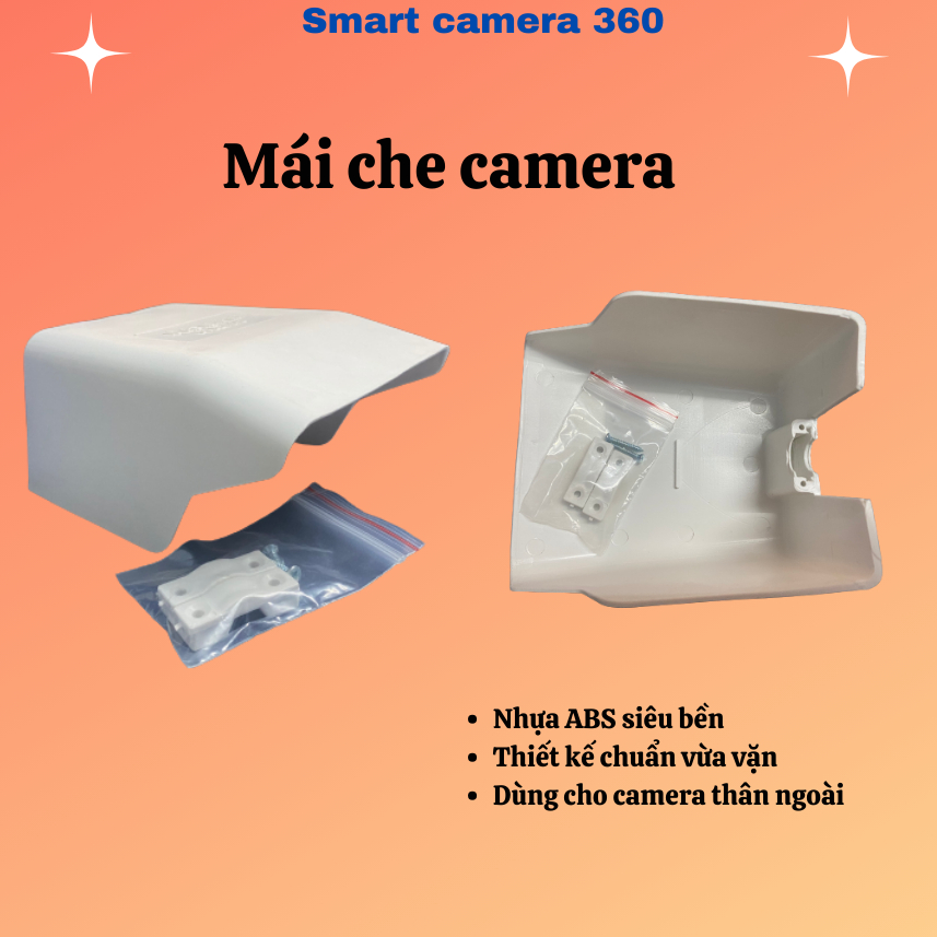 Mái Che Camera Imou, Ezviz Ngoài Trời, Vỏ che bằng nhựa cứng siêu bền 3
