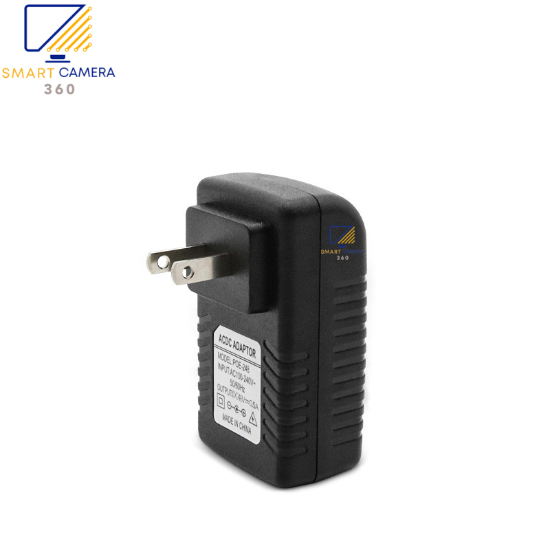 Bộ Chuyển Đổi Nguồn 48V-0.5A  POE Cho Camera IP / AP WiFi/ Điện Thoại IP 5