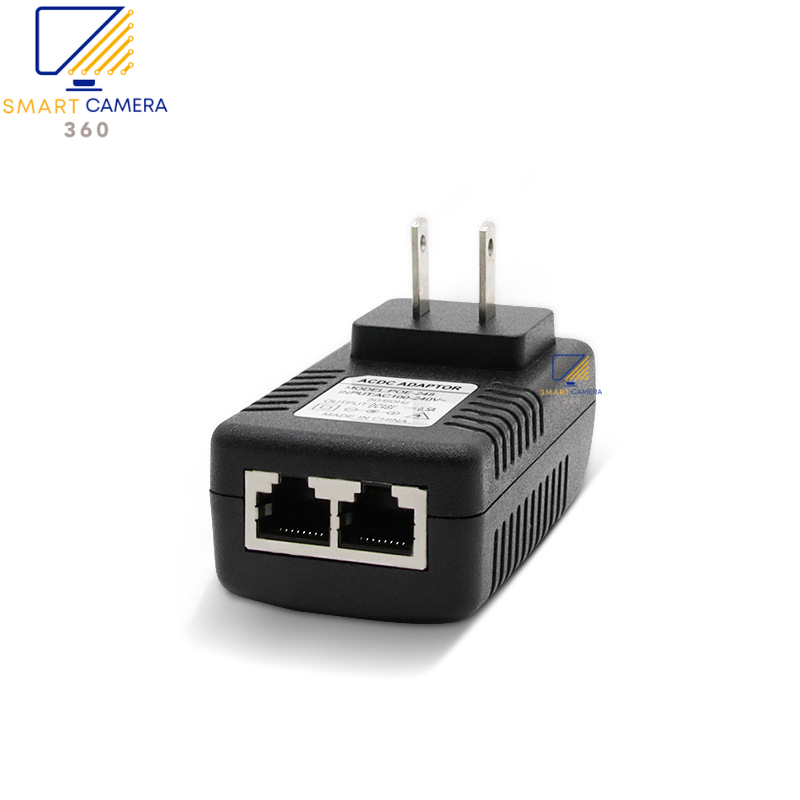 Bộ Chuyển Đổi Nguồn 48V-0.5A  POE Cho Camera IP / AP WiFi/ Điện Thoại IP 2