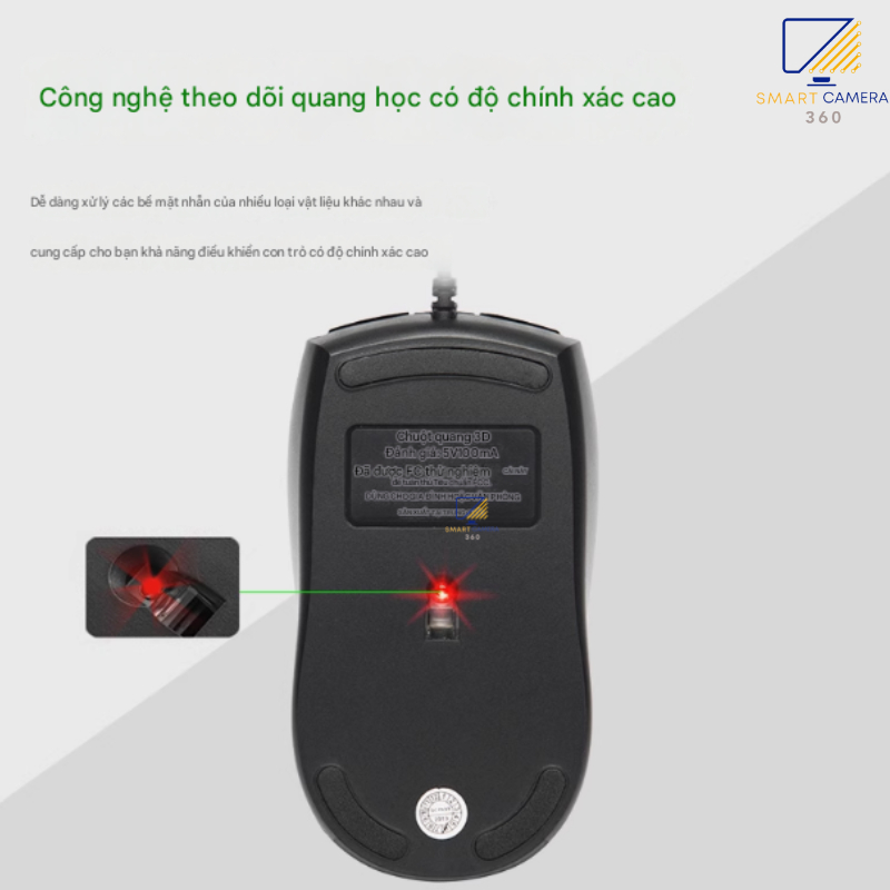 Chuột máy tính có dây Fuhlen L102 bảo hành đổi mới trong 12 tháng (Fuhlen L102) 6