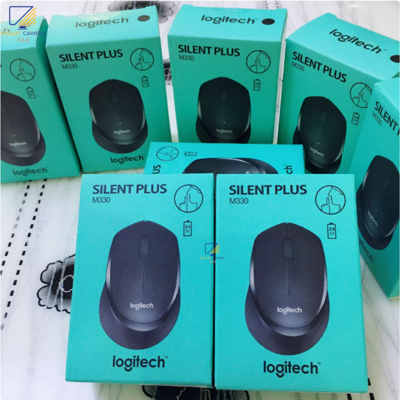 Chuột Không Dây Logitech M330 Silent Plus, Yên tĩnh, mượt mà, bền bỉ - Bảo hành đổi mới trong 12 tháng (Logitech M330) 3