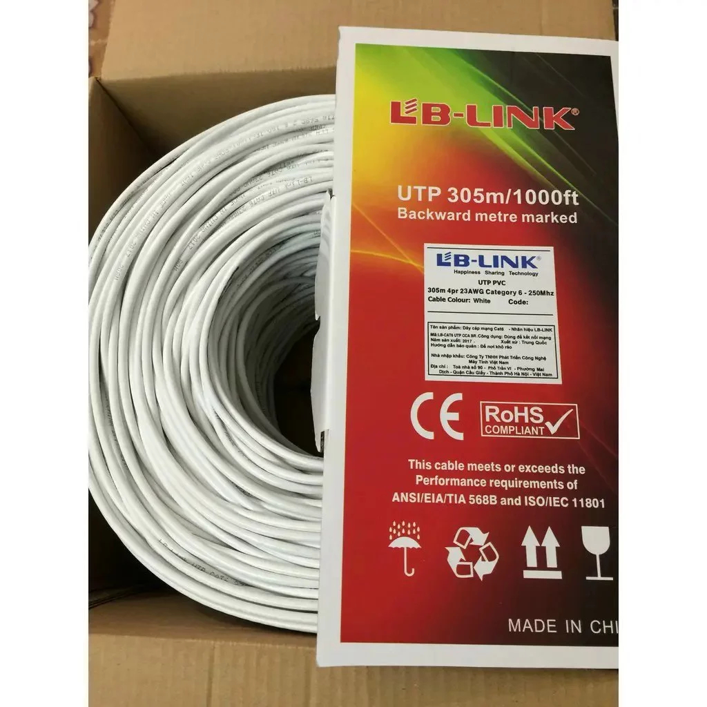 Dây mạng LB-Link Cat6 5m 3