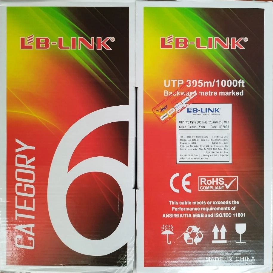 Dây mạng LB-Link Cat6 5m 2