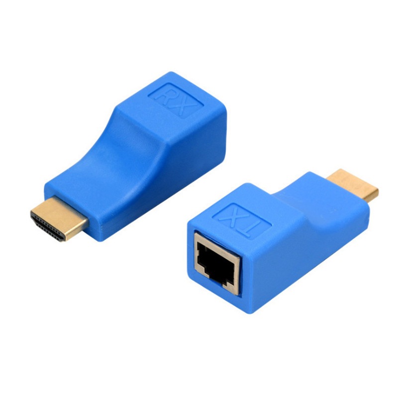 Bộ nối dài HDMI 30 mét bằng dây LAN- Bộ chuyển đổi HDMI sang RJ45 (HDMI to RJ45 30M) 8