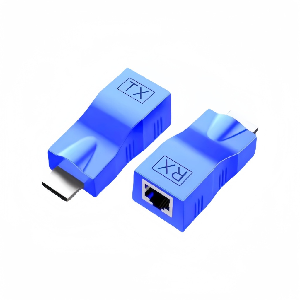 Bộ nối dài HDMI 30 mét bằng dây LAN- Bộ chuyển đổi HDMI sang RJ45 (HDMI to RJ45 30M) 9